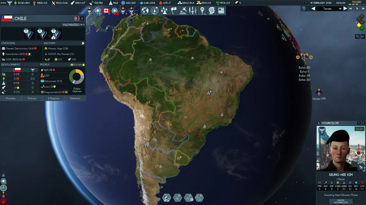 地球不屈 Terra Invicta 截图
